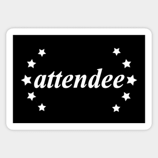 attendee Sticker